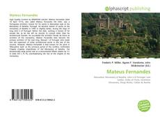 Mateus Fernandes kitap kapağı