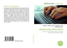 Bookcover of Biodiversity Informatics