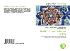 Capa do livro de Hadith of Umar's Ban on Hadith 