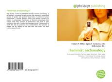 Bookcover of Feminist archaeology