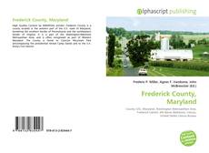 Bookcover of Frederick County, Maryland