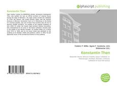 Bookcover of Konstantin Thon