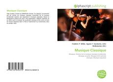 Musique Classique kitap kapağı