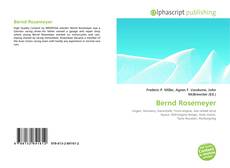 Bookcover of Bernd Rosemeyer