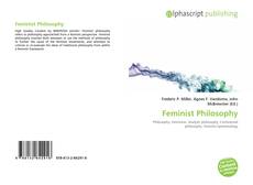 Bookcover of Feminist Philosophy