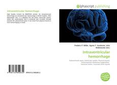 Bookcover of Intraventricular hemorrhage