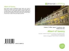 Bookcover of Albert of Saxony
