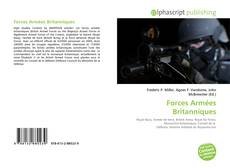 Bookcover of Forces Armées Britanniques