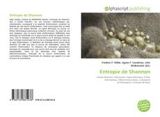Bookcover of Entropie de Shannon