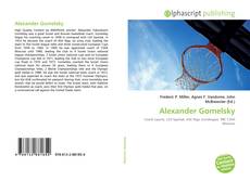 Bookcover of Alexander Gomelsky