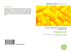 Copertina di Dysprosium