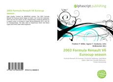 Copertina di 2003 Formula Renault V6 Eurocup season