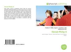 Capa do livro de Herod Philip II 