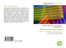 Buchcover von Déformation Plastique