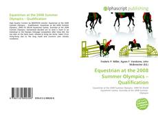 Buchcover von Equestrian at the 2008 Summer Olympics – Qualification