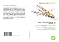 Обложка List of Artistic Mediums