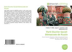 Borítókép a  Parti Ouvrier Social-Démocrate de Russie - hoz
