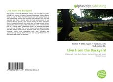 Borítókép a  Live from the Backyard - hoz