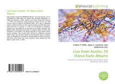 Borítókép a  Live from Austin, TX (Steve Earle Album) - hoz