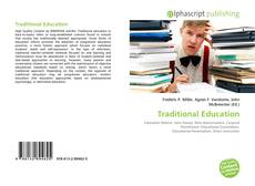 Bookcover of Traditional Education