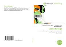 Borítókép a  Carrie Savage - hoz