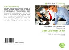 Bookcover of State-Corporate Crime