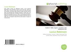 Bookcover of Lucius Robinson