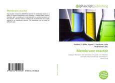Bookcover of Membrane reactor