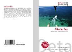 Albaner See kitap kapağı