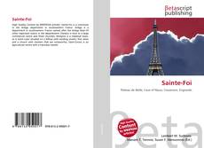Sainte-Foi kitap kapağı
