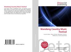 Copertina di Wandong Country Music Festival