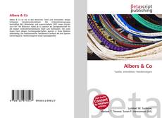 Buchcover von Albers & Co