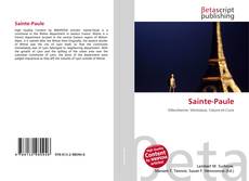 Bookcover of Sainte-Paule