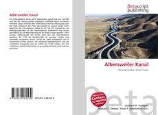 Albersweiler Kanal kitap kapağı