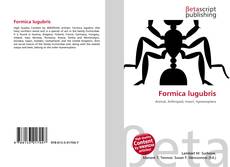 Formica lugubris kitap kapağı