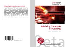 Bookcover of Reliability (computer networking)
