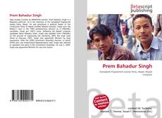 Prem Bahadur Singh kitap kapağı