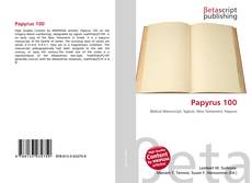 Bookcover of Papyrus 100