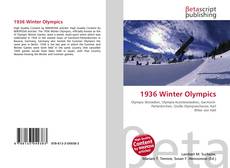 Borítókép a  1936 Winter Olympics - hoz