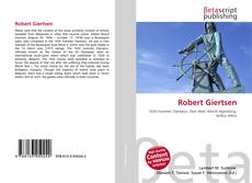 Robert Giertsen kitap kapağı