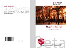 Bookcover of Nadir of Purdah