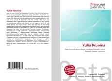 Bookcover of Yulia Drunina