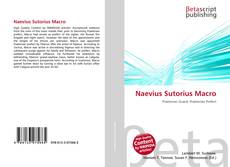 Bookcover of Naevius Sutorius Macro