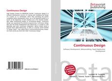 Continuous Design kitap kapağı