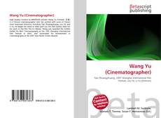 Buchcover von Wang Yu (Cinematographer)