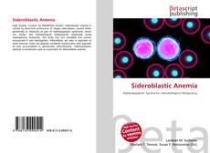 Bookcover of Sideroblastic Anemia