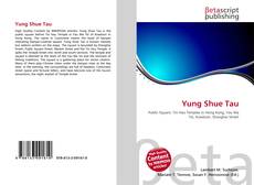 Portada del libro de Yung Shue Tau