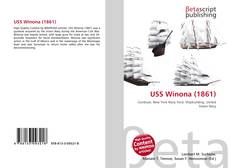 Portada del libro de USS Winona (1861)
