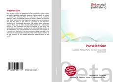 Preselection kitap kapağı