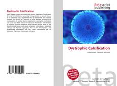 Buchcover von Dystrophic Calcification